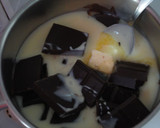 Foto del paso 1 de la receta: Fundentes de chocolate y pistachos