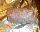 Foto del paso 3 de la receta: Cerdo relleno de jamón, queso y dátiles