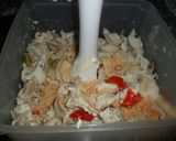 Foto del paso 2 de la receta: Rollitos de jamón con crema de pollo