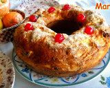 Foto del paso 8 de la receta: Rosca de pan dulce con arándanos, pasas y orejones