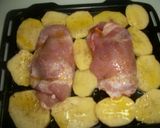 Foto del paso 2 de la receta: Contramuslos de pollo rellenos de roquefort al cava