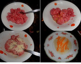 Foto del paso 1 de la receta: Albóndigas de cerdo con langostinos al horno