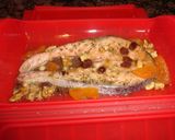 Foto del paso 4 de la receta: Salmón asado con frutos secos
