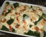 Foto del paso 4 de la receta: Gratén de coliflor y brécol con nueces