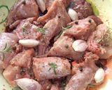 Foto del paso 1 de la receta: Estofado de conejo con nueces