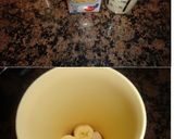 Foto del paso 1 de la receta: Batido de plátano con crocante de almendras