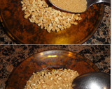 Foto del paso 2 de la receta: Batido de plátano con crocante de almendras