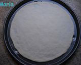 Foto del paso 4 de la receta: Pizza de calabacín y champiñones