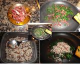 Foto del paso 2 de la receta: Pastel de espinacas y arroz con jamón