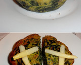 Foto del paso 5 de la receta: Pastel de espinacas y arroz con jamón