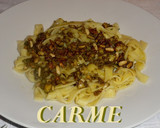 Foto del paso 3 de la receta: Tagliatelle con frutos secos y salsa de pesto