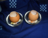 Foto del paso 1 de la receta: Huevos a la rusa con alcaparras