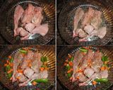 Foto del paso 1 de la receta: Conejo con hortalizas en su jugo