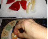 Foto del paso 2 de la receta: Tostas de pimientos y espárragos