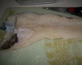 Foto del paso 1 de la receta: Bacalao frito con verduras pochadas