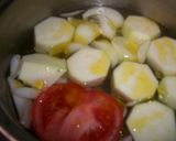 Foto del paso 2 de la receta: Crema de calabacín con tomate al queso Parmesano
