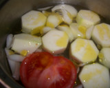 Foto del paso 2 de la receta: Crema de calabacín con tomate al queso Parmesano
