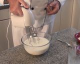 A picture of step 1 of Coconut Flan.