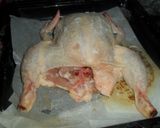 Foto del paso 1 de la receta: Pollo relleno con batatas y champiñones