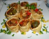 Foto del paso 8 de la receta: Caracolas rellenas de pisto de verduras