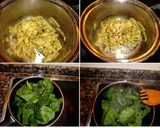 Foto del paso 2 de la receta: Nidos de espinacas en tagliatelle