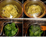 Foto del paso 2 de la receta: Nidos de espinacas en tagliatelle