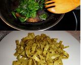 Foto del paso 3 de la receta: Nidos de espinacas en tagliatelle