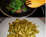 Foto del paso 3 de la receta: Nidos de espinacas en tagliatelle
