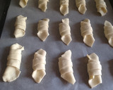 Foto del paso 5 de la receta: Croissants con onzas de chocolate