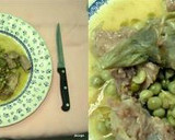 Foto del paso 3 de la receta: Cordero con ajetes, guisantes y alcachofas