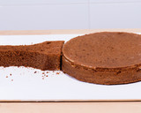Foto del paso 2 de la receta: Tarta fondant pala de padel