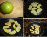 Foto del paso 2 de la receta: Filetes de dorada en cama de manzana a la plancha