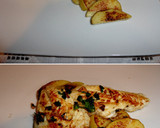 Foto del paso 5 de la receta: Filetes de dorada en cama de manzana a la plancha