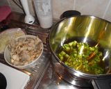 Foto del paso 2 de la receta Salmón con salsa cremosa de setas