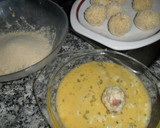 Foto del paso 5 de la receta: Bolitas de arroz con jamón y queso