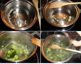 Foto del paso 2 de la receta: Crema de brócoli y trigueros con albondiguillas