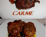 Foto del paso 5 de la receta: Osobucco de pavo con romero y canela con aceitunas