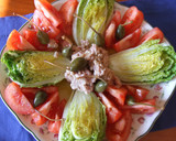 Foto del paso 3 de la receta: Ensalada de cogollos con salsa azul