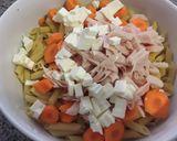 Foto del paso 2 de la receta: Ensalada de pasta con nueces 