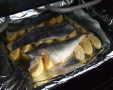 Foto del paso 5 de la receta: Lubina con salsa de cebollas y sidra