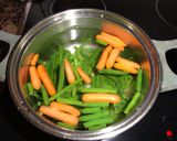 Foto del paso 1 de la receta: Judías con zanahorias y alubias