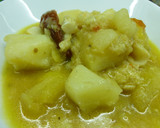 Foto del paso 3 de la receta: Bacalao con patatas y pimiento rojo