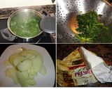 Foto del paso 1 de la receta: Pinchos de tortilla de acelgas y manzana