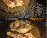 Foto del paso 3 de la receta: Muslos de pollo rellenos de mi-cuit de pato