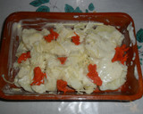 Foto del paso 3 de la receta: Coliflor gratinada con salsa bechamel y sobrasada