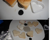 Foto del paso 1 de la receta: Corazones para el desayuno