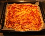 Foto del paso 6 de la receta: Pizza con roquefort y jamón