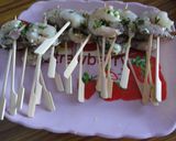 Foto del paso 4 de la receta: Piruletas de langostinos