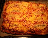 Foto del paso 11 de la receta: Pizza con roquefort y jamón
