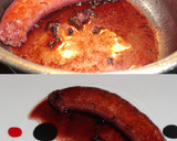 Foto del paso 3 de la receta: Butifarras al vino tinto con peras